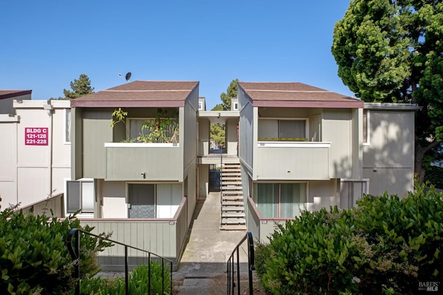 1333 N Camino Alto Unit 227, Vallejo, CA 94589 - view of property featuring stairs