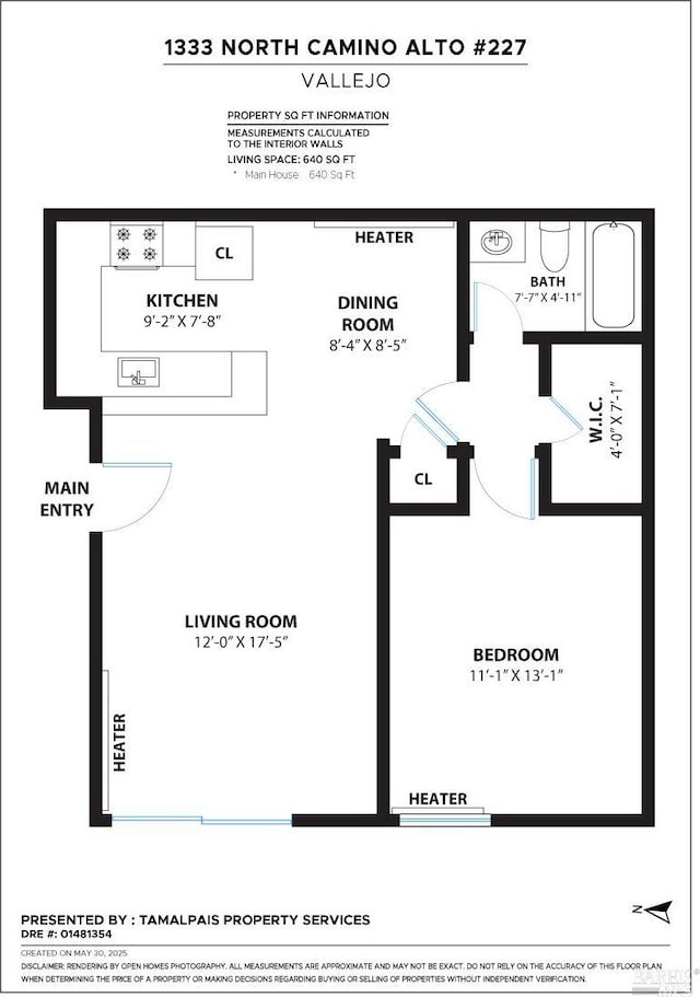1333 N Camino Alto Unit 227, Vallejo, CA 94589 - floor plan / room layout