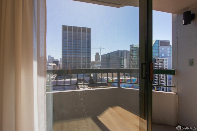 601 Van Ness Ave Unit 712, San Francisco, CA 94102 - balcony featuring a view of city