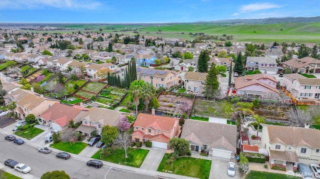 bird's eye view featuring a residential view