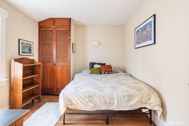 70 Laidley St, San Francisco, CA 94131 - bedroom with wood finished floors and a closet