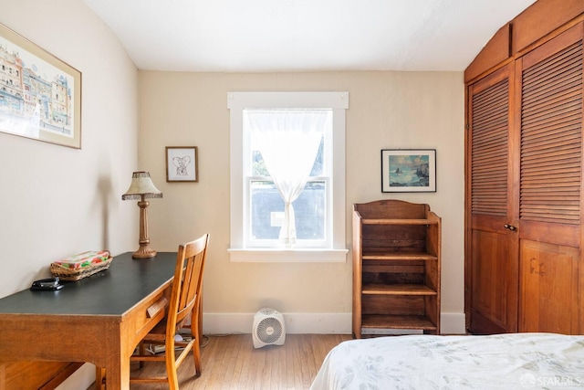70 Laidley St, San Francisco, CA 94131 - bedroom with wood finished floors, baseboards, and a closet