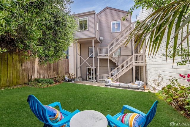 2675 Sutter St, San Francisco, CA 94115 - back of property with stairs