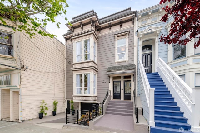 2675 Sutter St, San Francisco, CA 94115 - view of front of house featuring entry steps and stairway