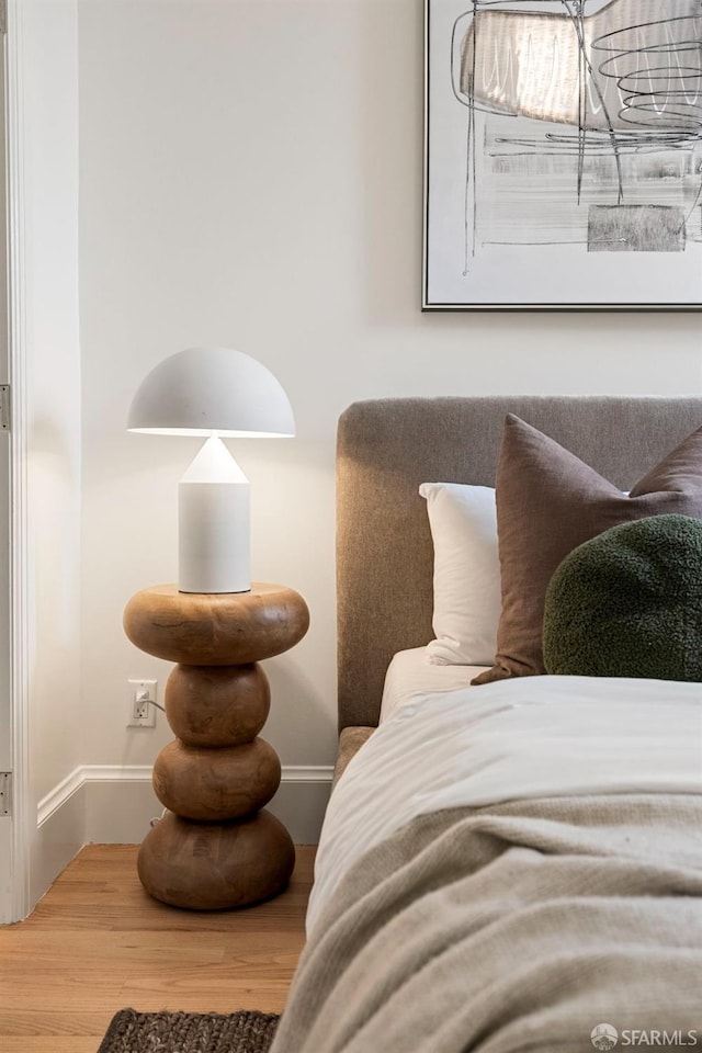 room details with wood-type flooring