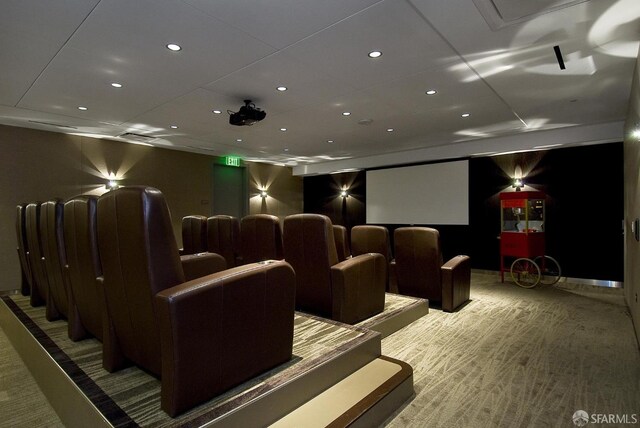 301 Mission St Unit 16H, San Francisco, CA 94105 - cinema with recessed lighting