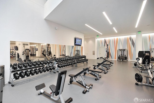 338 Main St Unit 19G, San Francisco, CA 94105 - view of gym