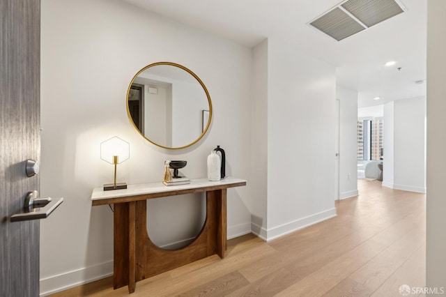 338 Main St Unit 19G, San Francisco, CA 94105 - hall with wood finished floors and recessed lighting