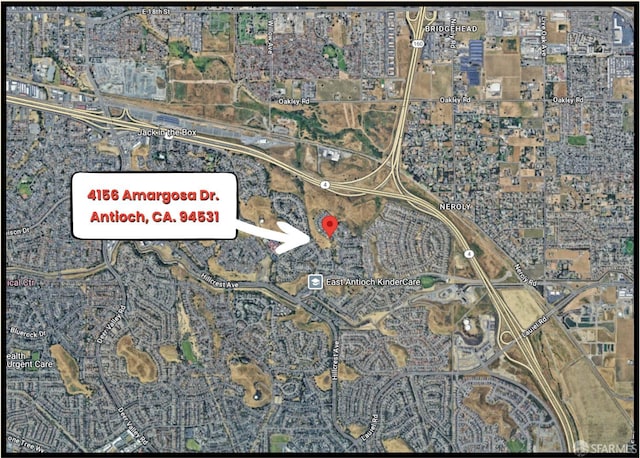 4156 N Amargosa Dr N, Antioch, CA 94531 - aerial overview of property's location