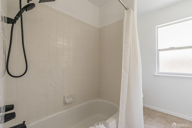 4156 N Amargosa Dr N, Antioch, CA 94531 - full bathroom featuring shower / bathtub combination with curtain and tile patterned floors