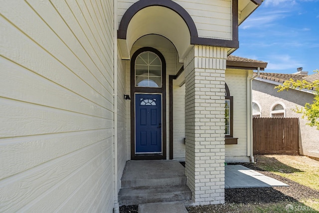 4156 N Amargosa Dr N, Antioch, CA 94531 - doorway to property featuring brick siding