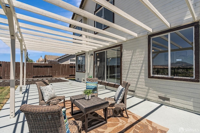 4156 N Amargosa Dr N, Antioch, CA 94531 - view of patio / terrace featuring a pergola