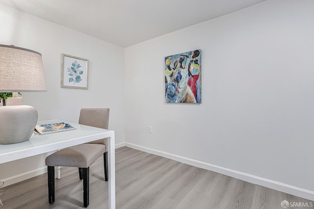 1567 44th Ave, San Francisco, CA 94122 - office featuring wood finished floors and baseboards