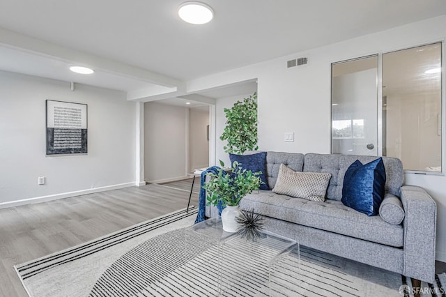 1567 44th Ave, San Francisco, CA 94122 - living area with wood finished floors