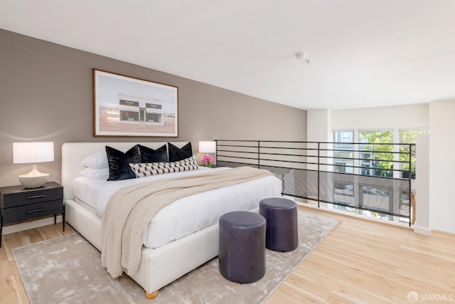 1970 Sutter St Unit 107, San Francisco, CA 94115 - bedroom with wood finished floors and baseboards