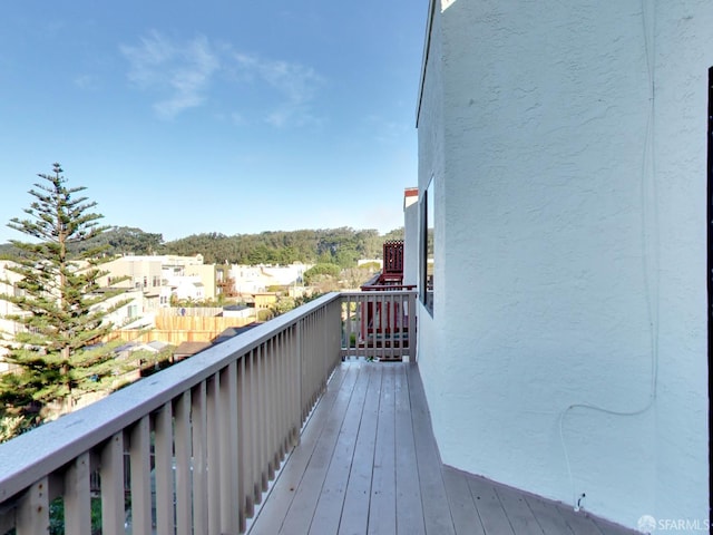 1279 41st Ave, San Francisco, CA 94122 - view of balcony