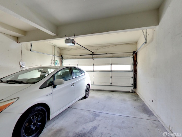 1279 41st Ave, San Francisco, CA 94122 - garage featuring a garage door opener