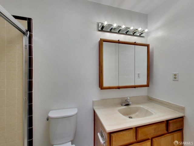 1279 41st Ave, San Francisco, CA 94122 - full bathroom featuring vanity and tiled shower
