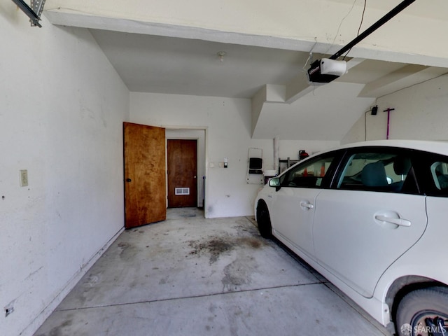 1279 41st Ave, San Francisco, CA 94122 - garage featuring a garage door opener