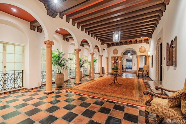 view of building lobby