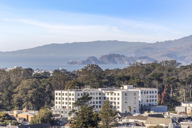 1015 Ashbury St Unit 4, San Francisco, CA 94117 - view of mountain backdrop with a nearby body of water