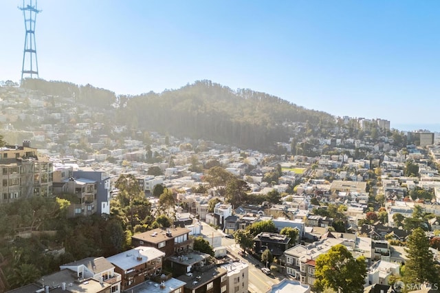 1015 Ashbury St Unit 4, San Francisco, CA 94117 - drone / aerial view