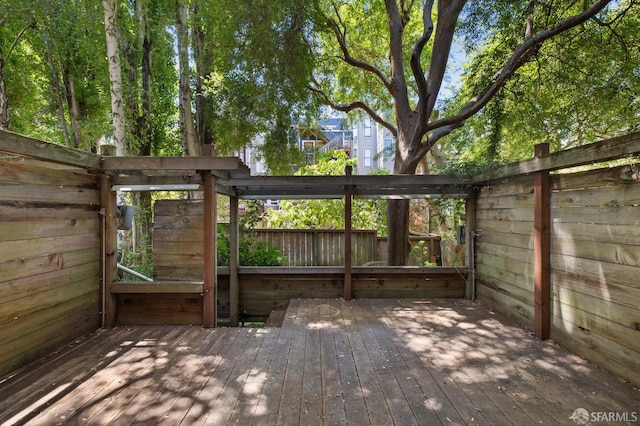 120 Landers St Unit D, San Francisco, CA 94114 - view of wooden terrace