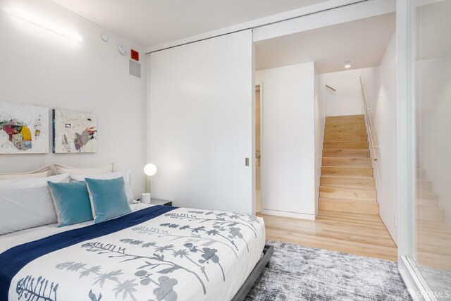 38 Bryant St Unit 405, San Francisco, CA 94105 - bedroom featuring wood finished floors