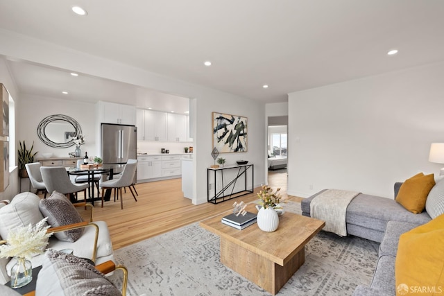 1727 45th Ave, San Francisco, CA 94122 - living area with recessed lighting and light wood-style floors