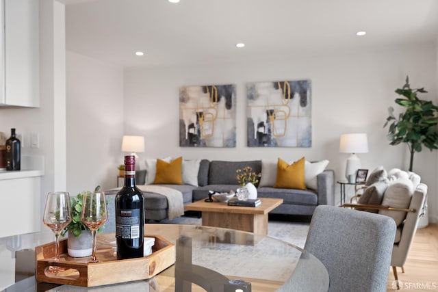1727 45th Ave, San Francisco, CA 94122 - living area with light wood finished floors and recessed lighting