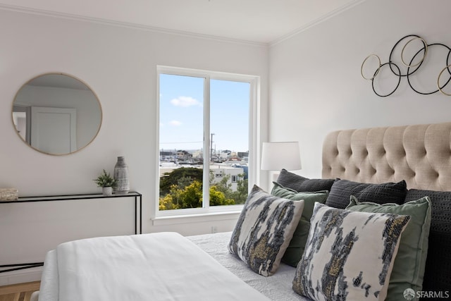 1727 45th Ave, San Francisco, CA 94122 - bedroom with multiple windows and crown molding