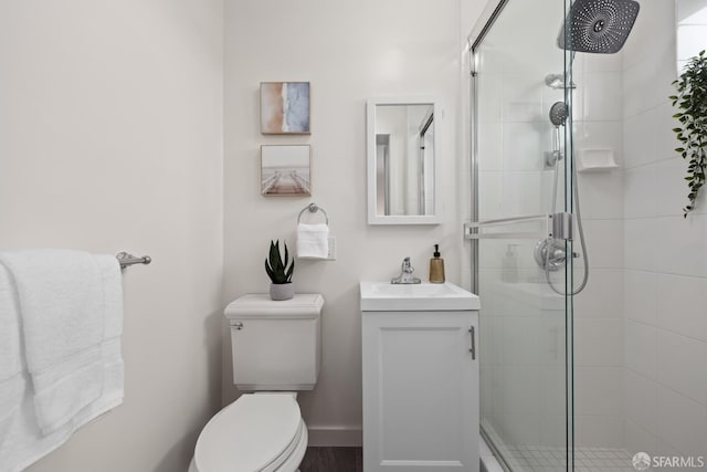 1727 45th Ave, San Francisco, CA 94122 - full bath with vanity and a stall shower