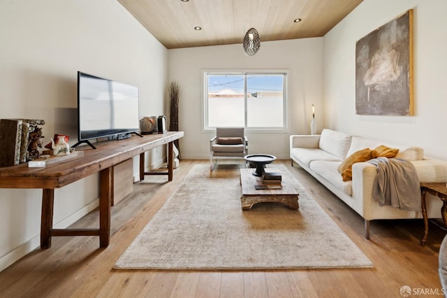 1515 Van Dyke Ave, San Francisco, CA 94124 - living room featuring wood finished floors and wooden ceiling