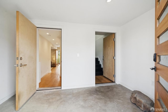 1515 Van Dyke Ave, San Francisco, CA 94124 - entrance foyer with recessed lighting and stairs