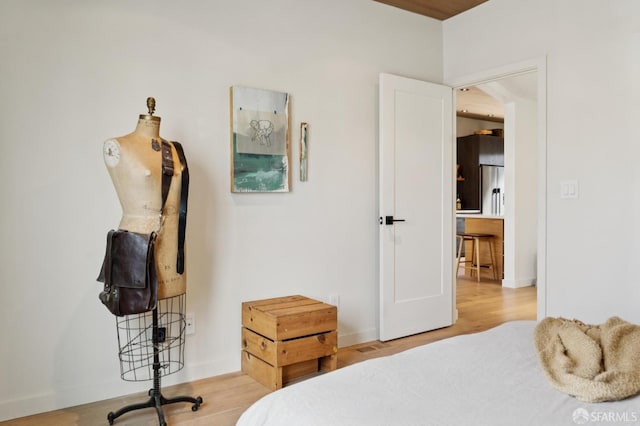 1515 Van Dyke Ave, San Francisco, CA 94124 - bedroom with light wood-style floors and baseboards