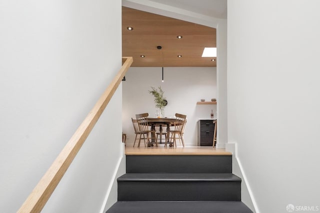 1515 Van Dyke Ave, San Francisco, CA 94124 - staircase featuring recessed lighting
