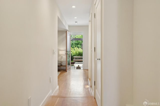 1515 Van Dyke Ave, San Francisco, CA 94124 - hall featuring recessed lighting and baseboards
