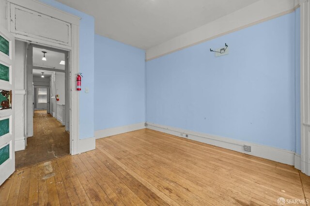 409-413 Tehama St, San Francisco, CA 94103 - spare room featuring hardwood / wood-style floors