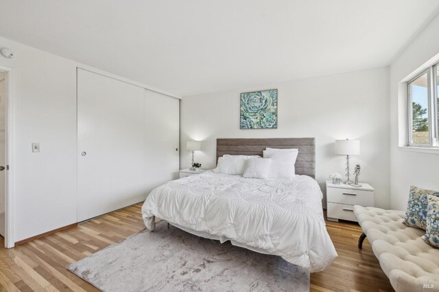 7 Hearthstone Ct, San Rafael, CA 94903 - bedroom featuring wood finished floors and a closet