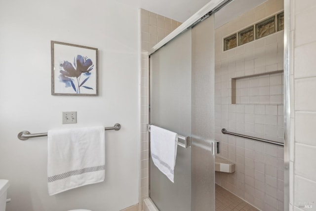 7 Hearthstone Ct, San Rafael, CA 94903 - bathroom with toilet and a stall shower