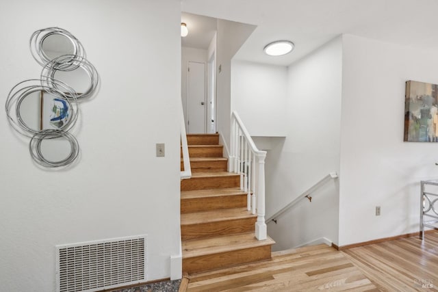 7 Hearthstone Ct, San Rafael, CA 94903 - staircase with wood finished floors