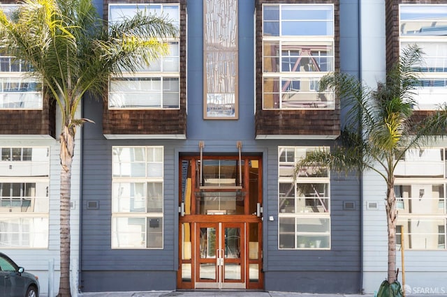 175 Bluxome St Unit 202, San Francisco, CA 94107 - doorway to property featuring french doors