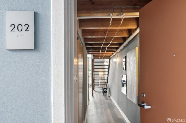 175 Bluxome St Unit 202, San Francisco, CA 94107 - corridor with wood finished floors