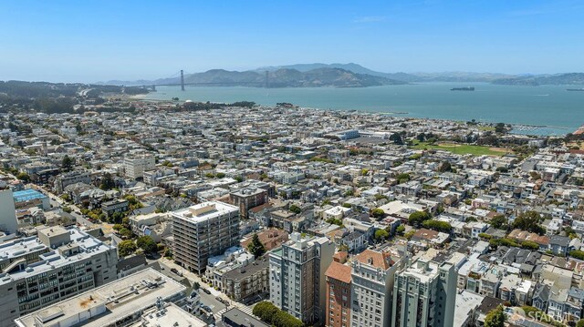 1998 Vallejo St Unit 2, San Francisco, CA 94123 - bird's eye view of a water and mountain view