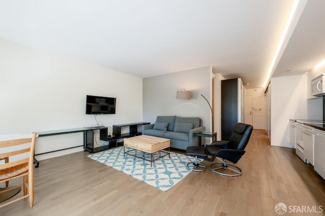 2000 Ellis St Unit 201, San Francisco, CA 94115 - living area featuring light wood-type flooring
