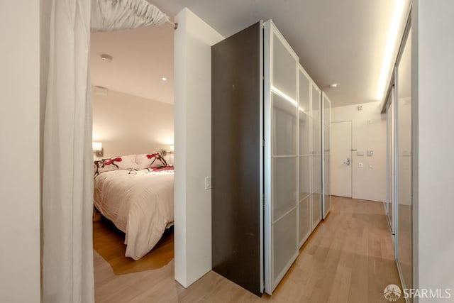 2000 Ellis St Unit 201, San Francisco, CA 94115 - hallway with light wood-style flooring