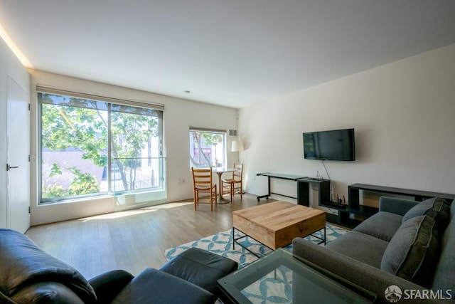 2000 Ellis St Unit 201, San Francisco, CA 94115 - living area with wood finished floors