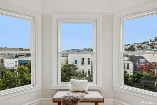 sunroom / solarium with plenty of natural light