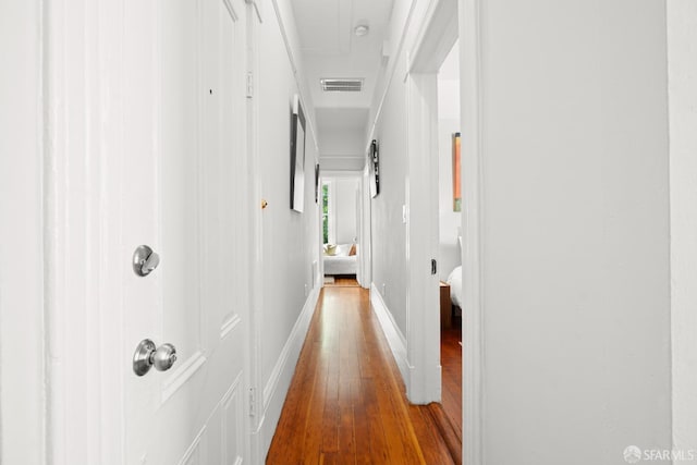 2553 Folsom St Unit A, San Francisco, CA 94110 - corridor featuring hardwood / wood-style floors and baseboards
