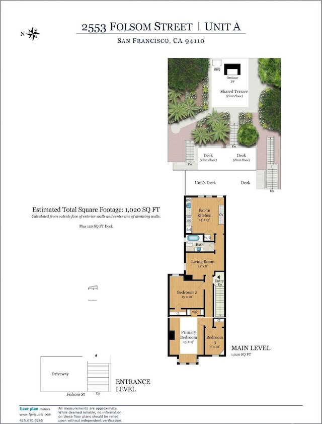 2553 Folsom St Unit A, San Francisco, CA 94110 - room layout